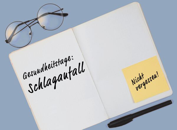 Gesundheitstage Schlaganfall